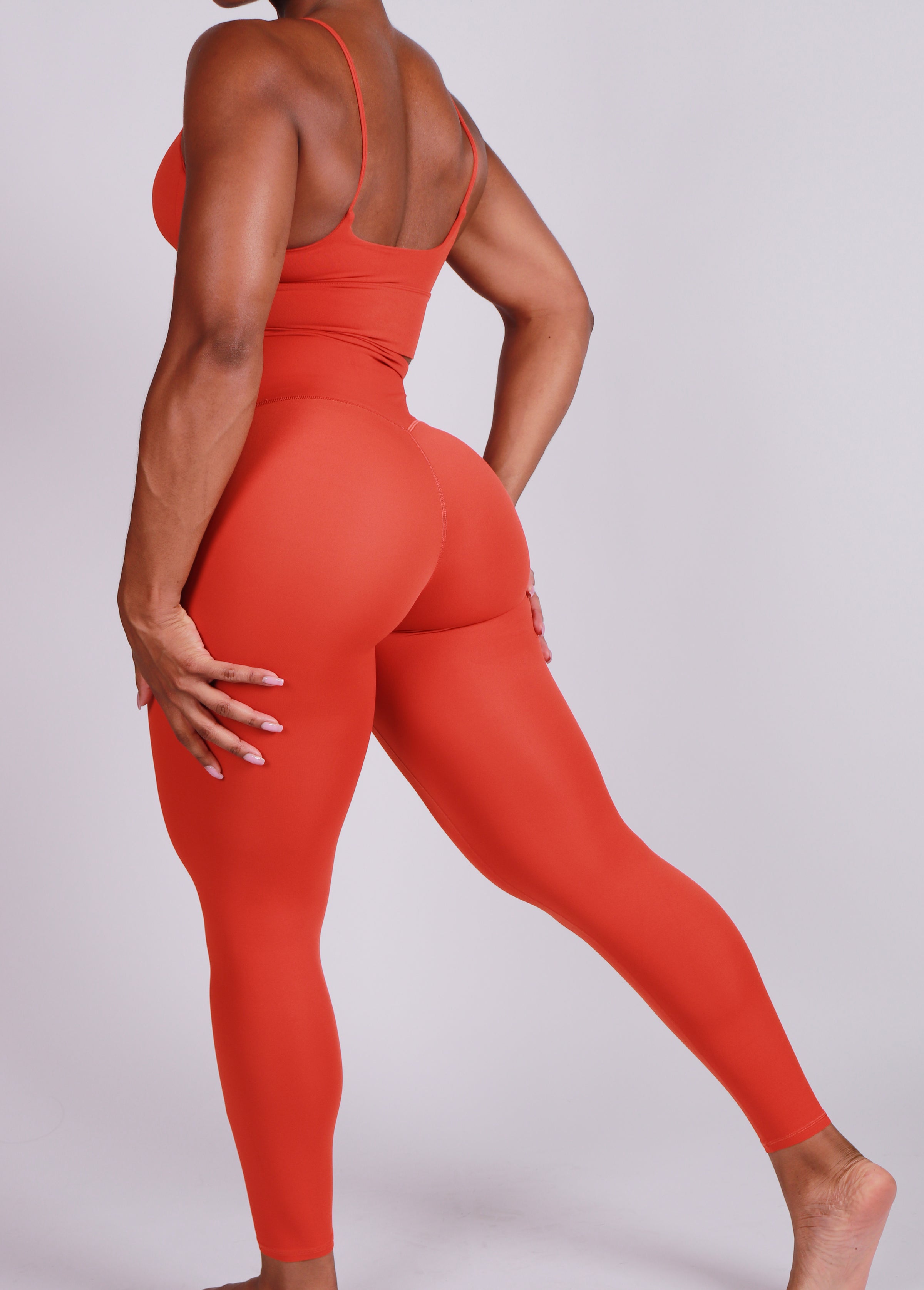 Leggings for Women Casual Tight Sports Colorful Geometric Print Ankle  Length Legging Orange L - Walmart.com